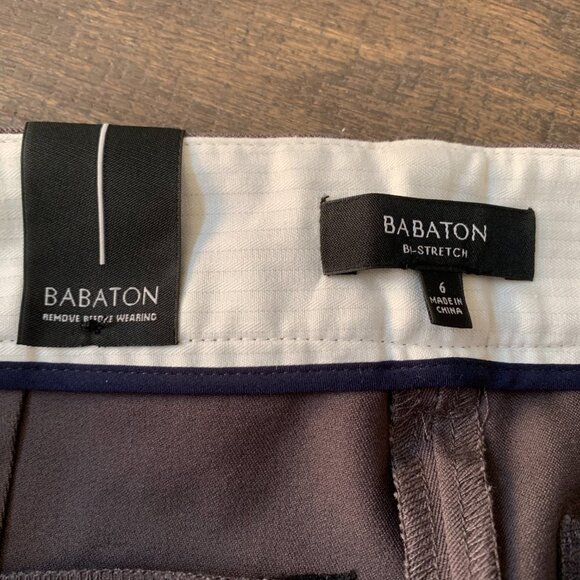 NWT Babaton Bi-Stretch Elliot Pant S6 - Charred Color - Picture 3 of 7
